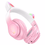 HOCO W42 Fleur de Cerisier avec LED – Casque Bluetooth 5.3 Algérie