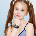 HOCO DZ Y104 bleu – Montre Téléphone Intelligente Enfant GPS SOS Algérie