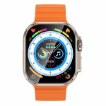 HOCO Y23 Ultra Smartwatch Gold Titanium avec appels Bluetooth et suivi santé.