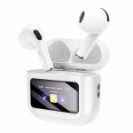 Hoco EW73 Algérie – Écouteurs Bluetooth 5.4 TWS sans fil avec écran tactile LED affichant les réglages