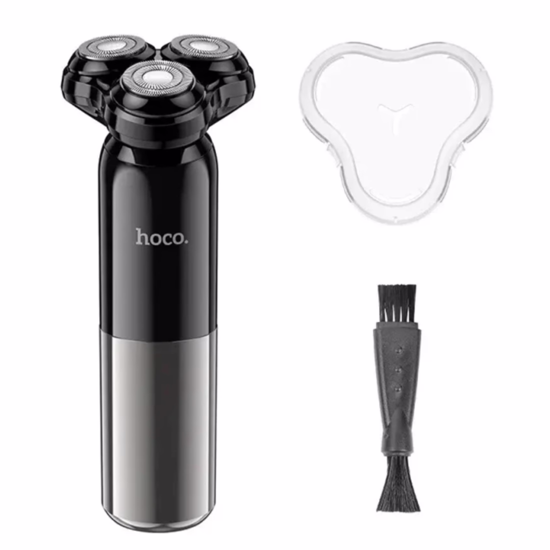 Hoco HP35 Rasoir Électrique à Induction 3 Lames Flottantes Noir IPX7 avec Écran LCD – Rasage homme Algérie