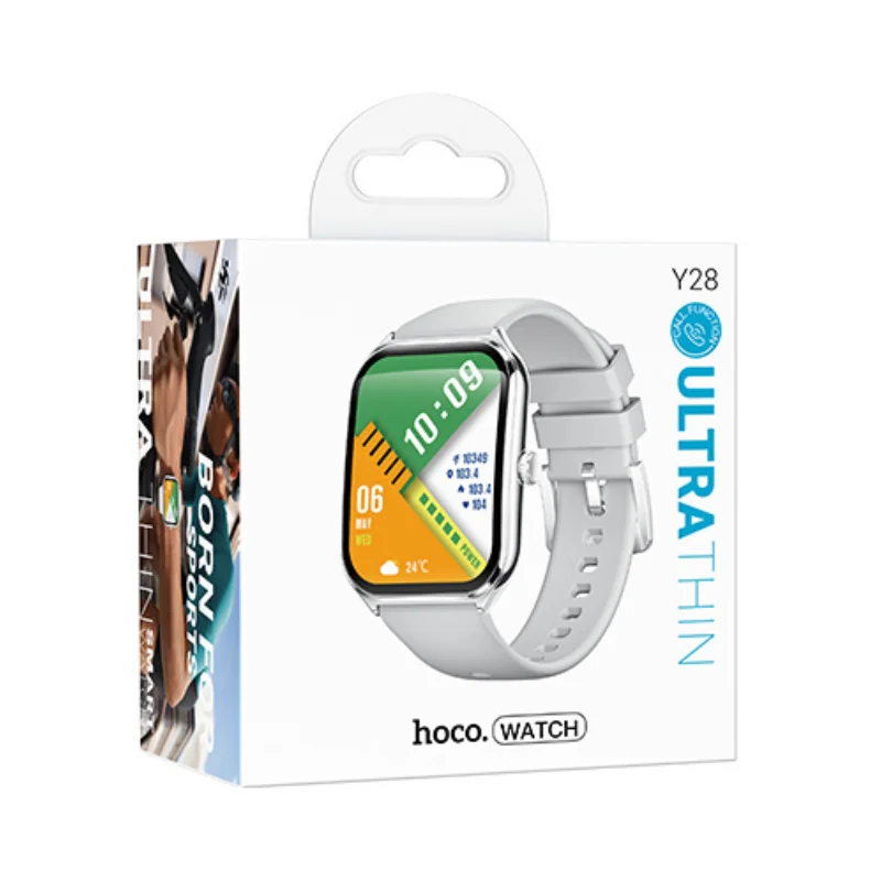 Boîte Hoco Y28 avec mention "ULTRA THIN".