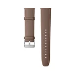 Deux bracelets en cuir marron pour montre Hoco Y28.