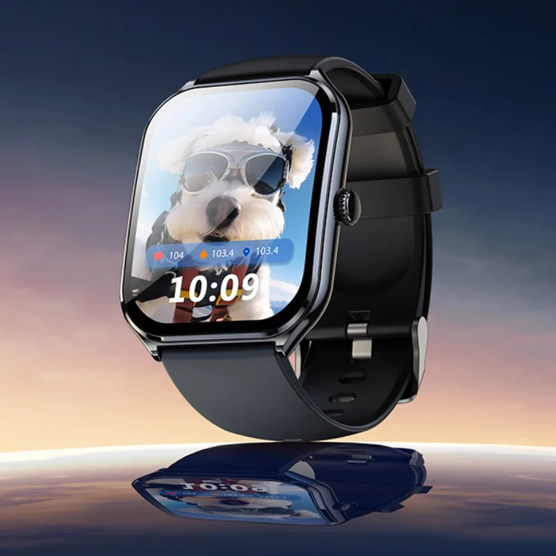 Présentation artistique de la Hoco Y28 flottant sur un support.