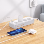 HOCO AC 21- multiprise 4 bits (1C3A),bureau ou maison (EU/GER) – Image 5