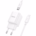 HOCO C146A - chargeur rapide charm a port unique PD 20W Set - version europeene