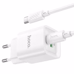 HOCO C147A - chargeur rapide charm dual ports PD20W + QC3.0 - version europeene – Image 7