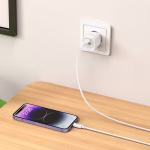 HOCO C147A - chargeur rapide charm dual ports PD20W + QC3.0 - version europeene – Image 15