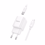 HOCO C147A - chargeur rapide charm dual ports PD20W + QC3.0 - version europeene – Image 2