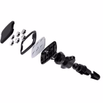 HOCO CA 65 - suport auto sagitaire serie magnetique pour aeration - finition fibre de carbone – Image 7