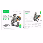 HOCO CQ19 Falcon – Station de charge sans fil rapide 3-en-1 verticale - Puissance, design et organisation élégante – Image 7