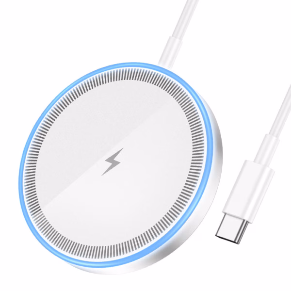 CW 53 -chargeur sans fil rapide magnetique - silver