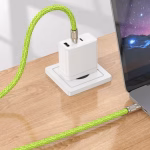 HOCO GH7-cable Série élégante de tour de cou messager réglable  (C to C)/(C to IP) – Image 7