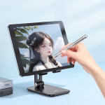 HOCO GM110 - stylet capacitif Série Explore transparente  -pour tablette active noir transparent – Image 7