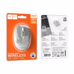 HOCO GM34  - souris sans fil professionnelle à double mode Gris blanc – Image 3