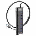 HOCO HB40 - Adaptateur Easy Charge 7 en 1 Noir – Image 4