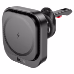 HOCO HW23 - Support de voiture magnétique rétractable sans fil  Might (sortie d'air) – Image 2