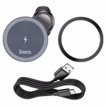 HOCO HW6 - Support de voiture magnétique sans fil à chargement rapide en métal   (sortie d'air) – Image 5