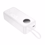 HOCO J132B Sabio – Power Bank 22.5W + PD 20W avec affichage digital et 3 câbles intégrés (30 000 mAh) – Polyvalence maximale, autonomie extrême – Image 5