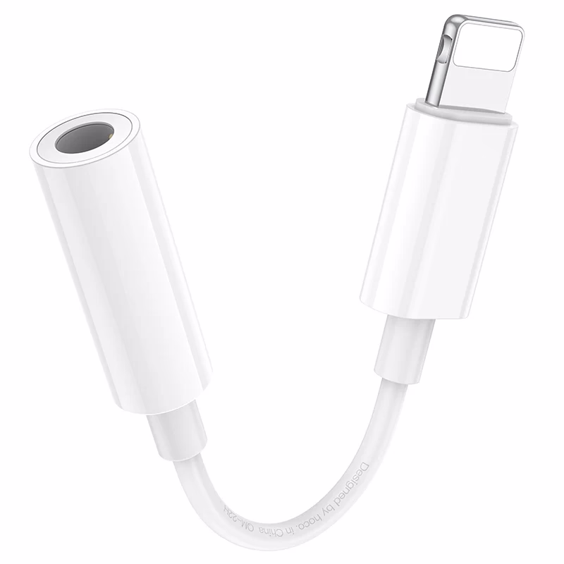 HOCO LS34 - Convertisseur audio numérique IP vers 3,5 pouces Original white - Hoco Algérie