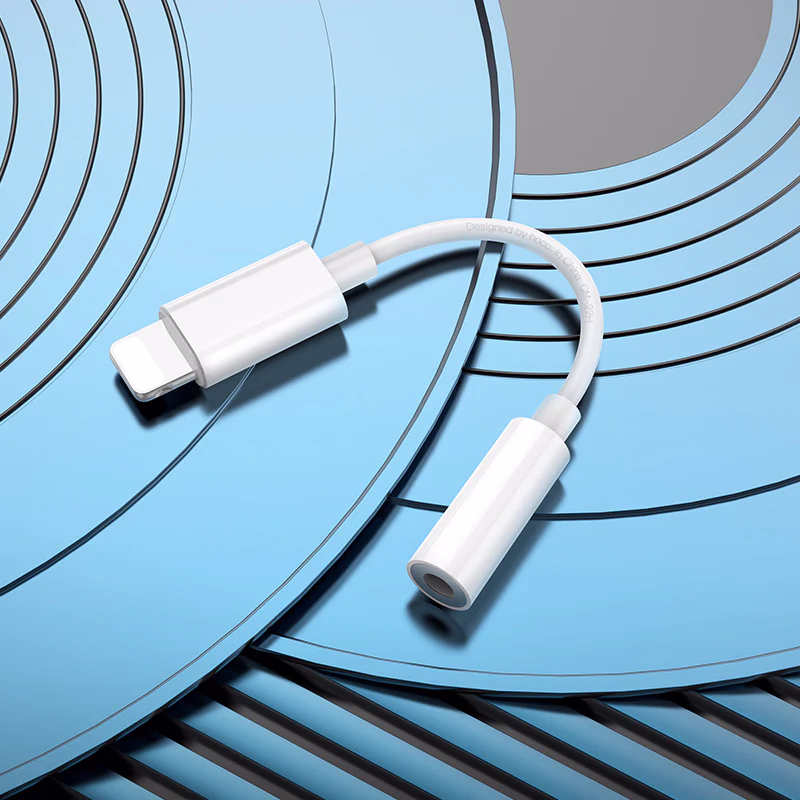 HOCO LS34 - Convertisseur audio numérique IP vers 3,5 pouces Original white - Hoco Algérie