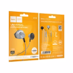 HOCO M125 - Écouteurs fillaire universels intelligents en métal  avec microphone gris métal – Image 5