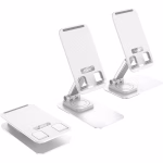 HOCO PH50 - support de bureau pliable et rotatif white – Image 4