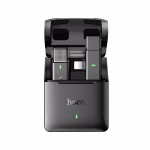 HOCO S31 - Microphone sans fil  Stream microphone sans fil + récepteur gris nébuleuse – Image 4