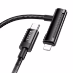 HOCO U135 - Câble data et  charge 2 en 1 incroyable  USB to iP/Type-C/ C vers iP/Type-C – Image 3
