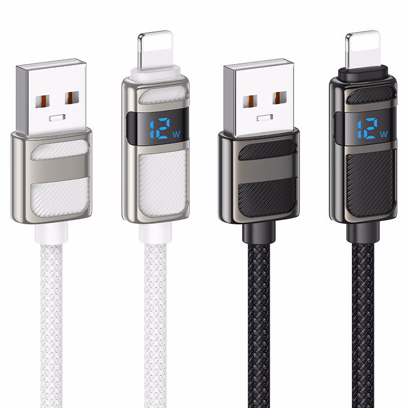 HOCO U137 - Câble data et charge Line avec afficheur iP - Hoco Algérie