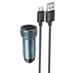 HOCO Z49 - Chargeur de voiture double port avec Set – Image 4