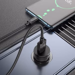 HOCO Z49A - Chargeur de voiture double port pour set  type C – Image 4