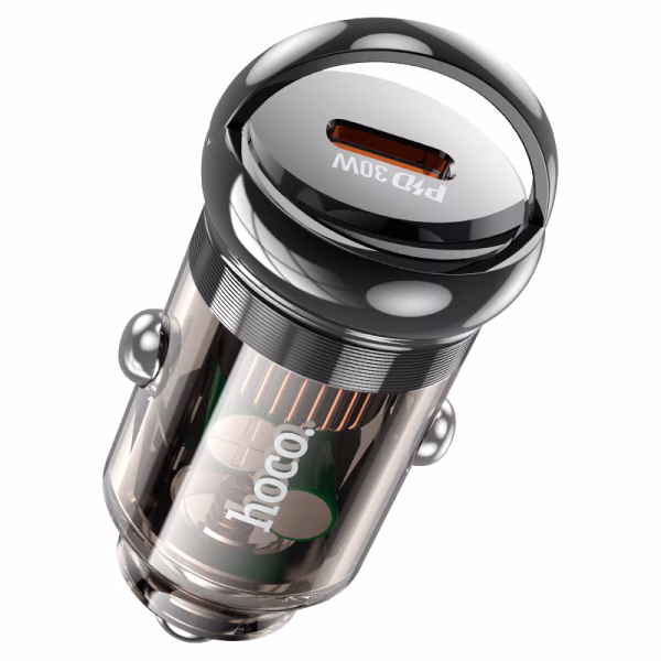HOCO Z53 - Chargeur de voiture à port unique PD30W  transparent