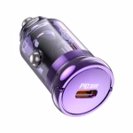 HOCO Z53 - Chargeur de voiture à port unique PD30W  transparent – Image 8