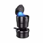 HOCO ZP11 - Cendrier de voiture Delta ZP11 black – Image 2