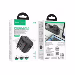 Boîte du chargeur HOCO AC15 Walker – design officiel et garantie qualité HOCO