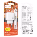 HOCO CS53A Surplus – Chargeur Mural Fast PD 25W avec câble  C TO C (version EU) – Image 5