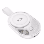 HOCO CW60 Whale Watch blanc transparent magnétique pour Apple Watch Algérie