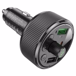 HOCO E82 Guerrero – Transmetteur FM Bluetooth pour voiture PD30W + QC3.0 – Image 5