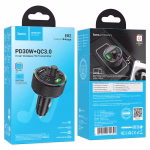 HOCO E82 Guerrero – Transmetteur FM Bluetooth pour voiture PD30W + QC3.0 – Image 6