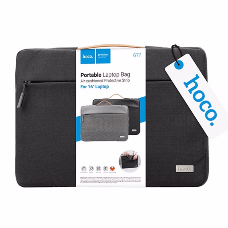 HOCO DZ - GT7 Extraordinary – Sac pour ordinateur portable (14 pouces) – Idéal pour les professionnels et étudiants à la recherche d’un sac à la fois fonctionnel et élégant - black (2) HOCO GT7 Extraordinary – Sac pour ordinateur portable (14 pouces) - Idéal pour les professionnels et étudiants à la recherche d’un sac à la fois fonctionnel et élégant – Image 1