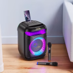 HOCO HA13 Ramon – Baffle Bluetooth pour l’extérieur avec deux microphones sans fil - Puissance et polyvalence en plein air – Image 2