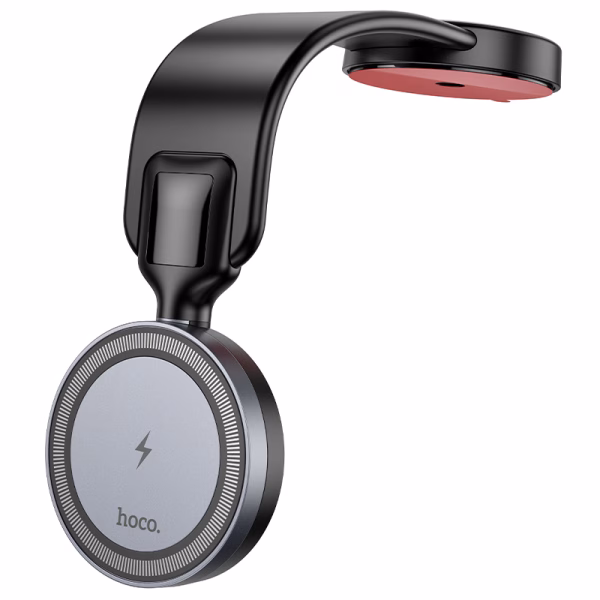 HOCO HW29 Totem – Support de voiture magnétique à anneau avec charge sans fil MagSafe rapide (console centrale) - Puissance, stabilité et élégance technologique