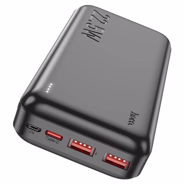 HOCO J101A Astute – Power Bank 22.5W entièrement compatible (20 000 mAh) - Puissance intelligente, autonomie sans limite