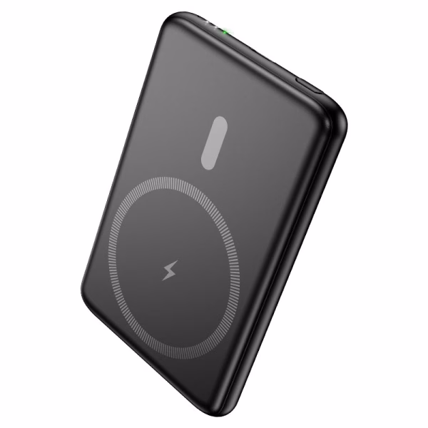 HOCO J140A Tony noir batterie externe magnétique ultra-fine 5000mAh Algérie