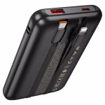 HOCO Q37 Graceful – Power Bank 22.5W + PD 20W avec deux câbles intégrés (10 000 mAh) – style moderne et sophistiqué – Image 3