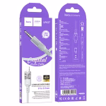 HOCO UPA27 Spirit – Câble de conversion audio numérique transparent pour iPhone - Expérience audio fiable, performante et esthétique – Image 4