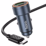 HOCO Z57A – Chargeur voiture rapide Glorious PD 30W + QC3.0 (C to C) – Double puissance, charge intelligente et design élégant – Image 2