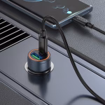 HOCO Z57A – Chargeur voiture rapide Glorious PD 30W + QC3.0 (C to C) – Double puissance, charge intelligente et design élégant – Image 3