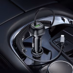 HOCO Z58B Rank – Chargeur de voiture intelligent 48W à charge rapide PD30W + QC3.0 avec câble intégré Lightning – Image 4